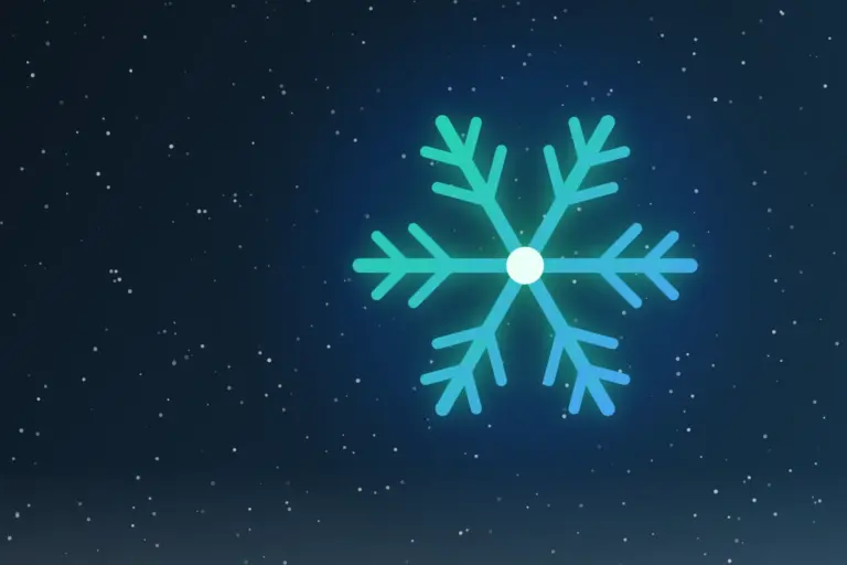 Winterdienst in München: Symbolgrafik Schneeflocke